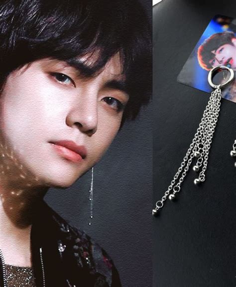 bts v earrings